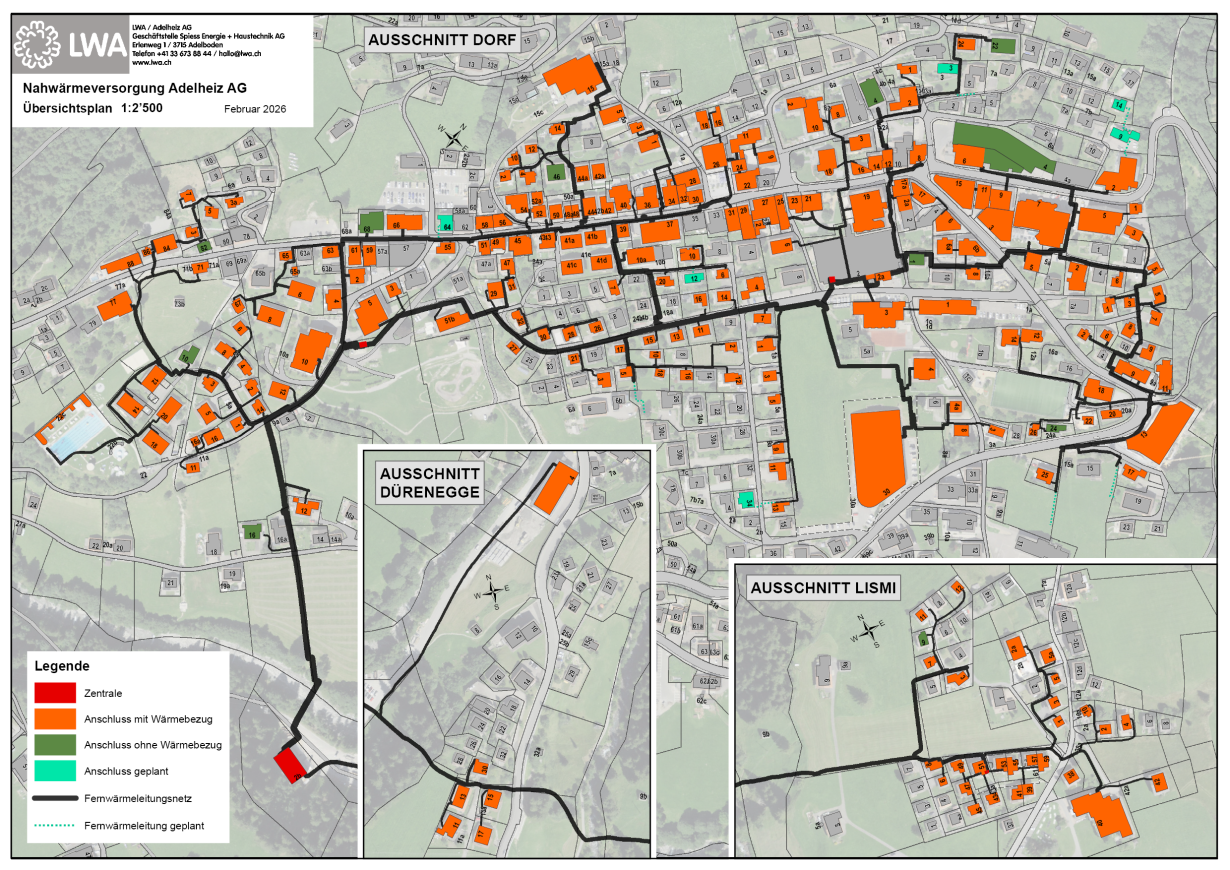 Versorgungsplan Wärme