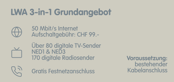 CHF 30.-/Mt.